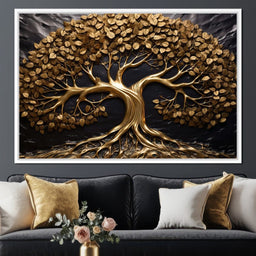 Golden Tree Haven - NicheCanvas