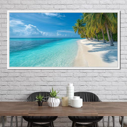 Tropical Shoreline Dreams - NicheCanvas