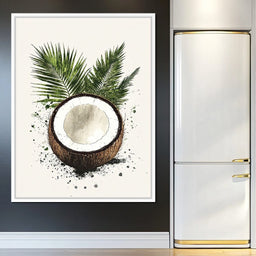 Tropical Coconut - NicheCanvas