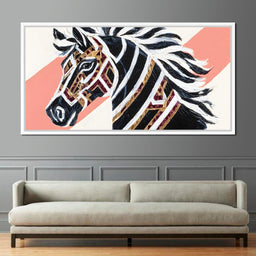 Majestic Mosaic Stripes - Alicia Smith - NicheCanvas