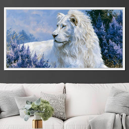 Noble Monarch of Lavender Fields - NicheCanvas