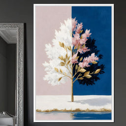 Dual Seasons Golden Blossom - NicheCanvas