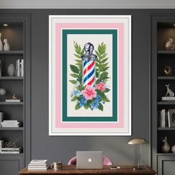 Tropical Barber Pole Bouquet - NicheCanvas