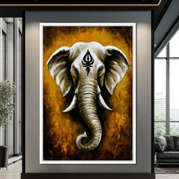 Sacred Wisdom Of The Tusker - NicheCanvas