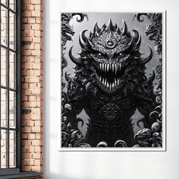 Nightmare Monarch of Shadows - NicheCanvas