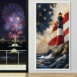 Beacon of the coastal spirit - NicheCanvas