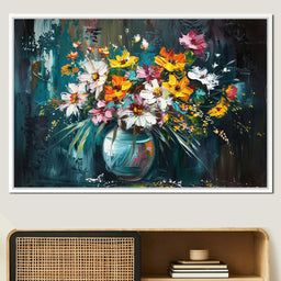 Bouquet of Wild Vibrance - NicheCanvas