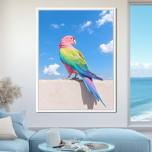 Vibrant Parrot Canvas Print