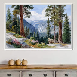 Sierra Falls Pine Vista Trail - NicheCanvas