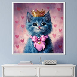Royal Feline Heart Charmer - NicheCanvas