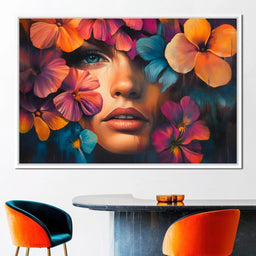 Blooming Petal Reverie - NicheCanvas