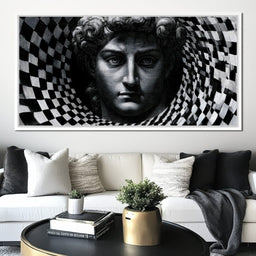 Fragmented Logic Of The Marble Mind - NicheCanvas
