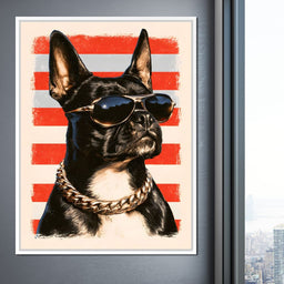 Coolest Canine On The Block - NicheCanvas