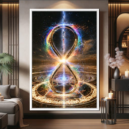 Boundless Resonance of the Celestial Loop - NicheCanvas