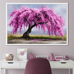 Blush Weeping Cherry Tree - NicheCanvas