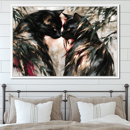 Quiet Moments Shared Between Shadows - NicheCanvas