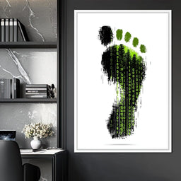 Digital Forest Footprint Code - NicheCanvas