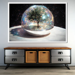 Celestial Arboreal Oasis - NicheCanvas