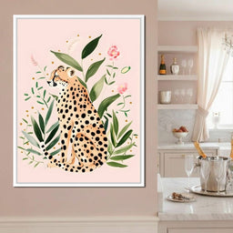 Golden Cheetah Tropical Garden - NicheCanvas