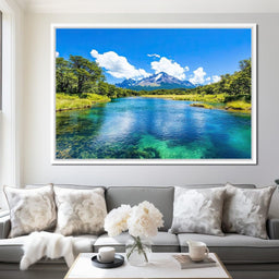 Mountain Reflections Tranquility - NicheCanvas