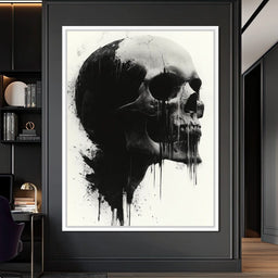 Morality's Black Veil - David Drake - NicheCanvas