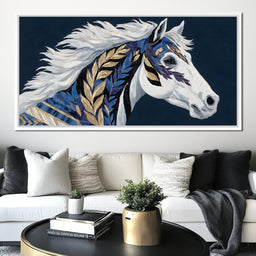 Equestrian Elegance Unbound - Alicia Smith - NicheCanvas
