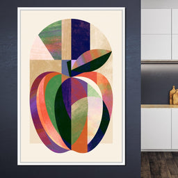 Geometric Harvest Of Orchard Geometry - NicheCanvas