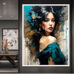 Female Portrait 0057 - Vizahn Burger - NicheCanvas