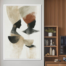 Two Souls Sharing A Morning Ritual - NicheCanvas