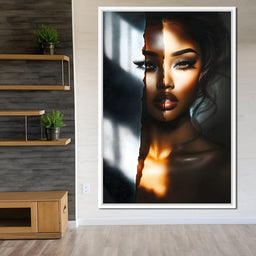 Radiant Fusion Portrait - NicheCanvas