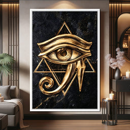 Golden Vigil of the Sacred Geometry - NicheCanvas