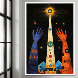 Celestial Ascent Visions - NicheCanvas