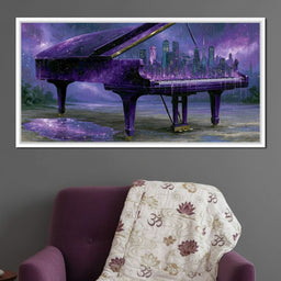 Melodies Melting Into The Night Sky - NicheCanvas