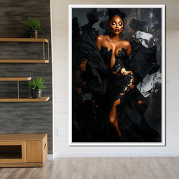 Elegance in Shadow Dance - NicheCanvas