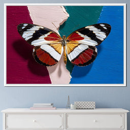 Butterfly Colorblock Flight - NicheCanvas