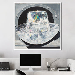 Crystal Cowboy Hat - NicheCanvas