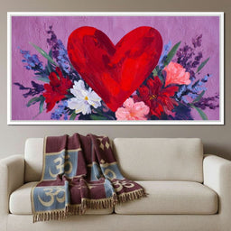 Heartflower Bouquet - NicheCanvas