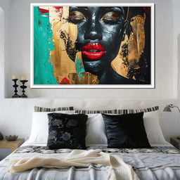 Golden Silence Shattered - NicheCanvas