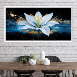 Elegance in Midnight Blooming - NicheCanvas