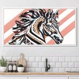 Abstract Equine Rhythm - Alicia Smith - NicheCanvas