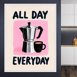All Day Coffee Ritual - NicheCanvas