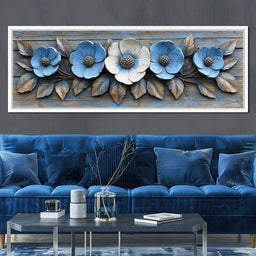 Rustic Bloom Harmony - NicheCanvas