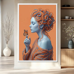 Holding a Quiet Miracle - TooplesArt - NicheCanvas