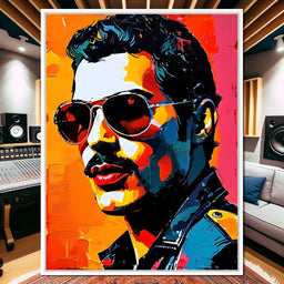 Freddie Mercury - Johanjjf - NicheCanvas