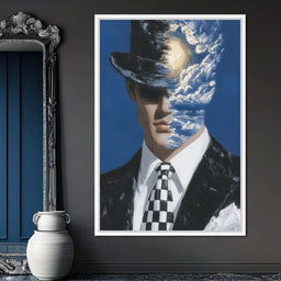 Surreal Gentleman Sky Fusion - NicheCanvas