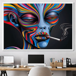 Cosmic Chillwave - TooplesArt - NicheCanvas