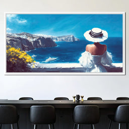 Seaside Reverie with Elegance - NicheCanvas