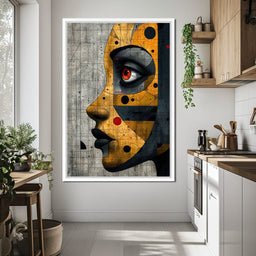 Mechanized Visage Unveiled - Cole Williams - NicheCanvas