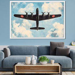 Flight Into Infinity Sky - NicheCanvas