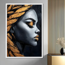 Golden Reflections Elegance - NicheCanvas